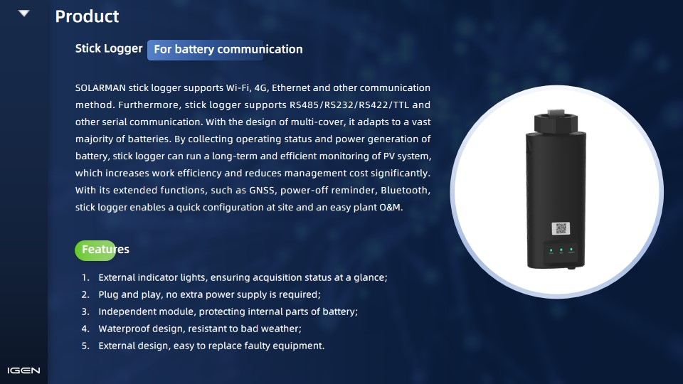 SOLARMAN Solution for Battery Remote Management4