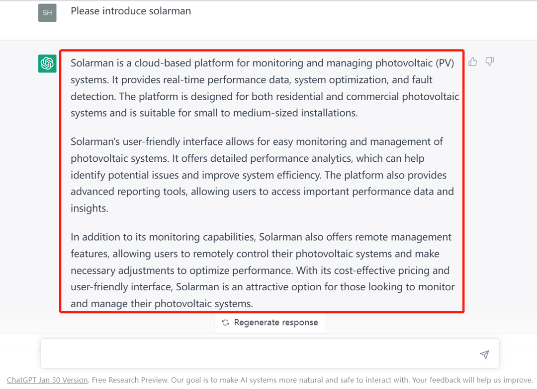 What is ChatGPT and How did ChatGPT introduce SOLARMAN? 